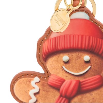 THE GINGERBREAD-PRINT KEYRING